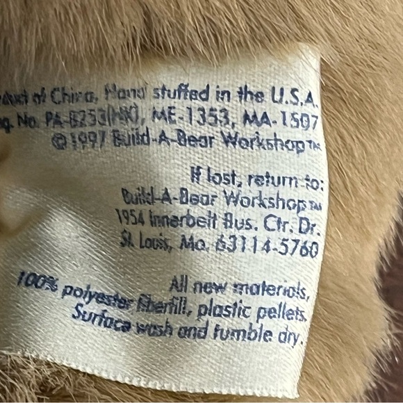 Build a Bear | Pawsome Pony horse 18” brown & black Retired 1997 - Picture 7 of 8